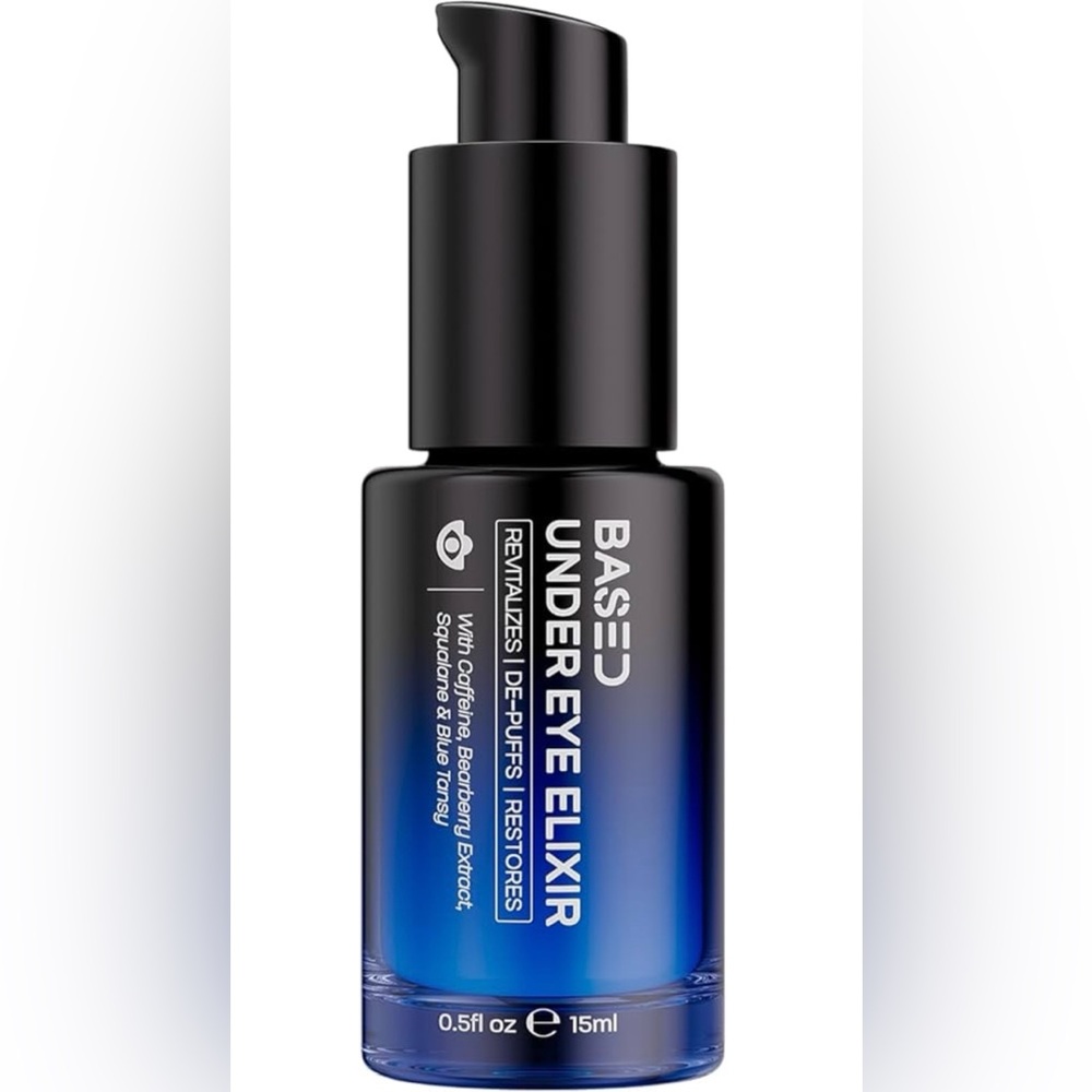 BASED Under Eye Elixir 0.5oz New In Box Men’s Natural Dark Circles Puffiness